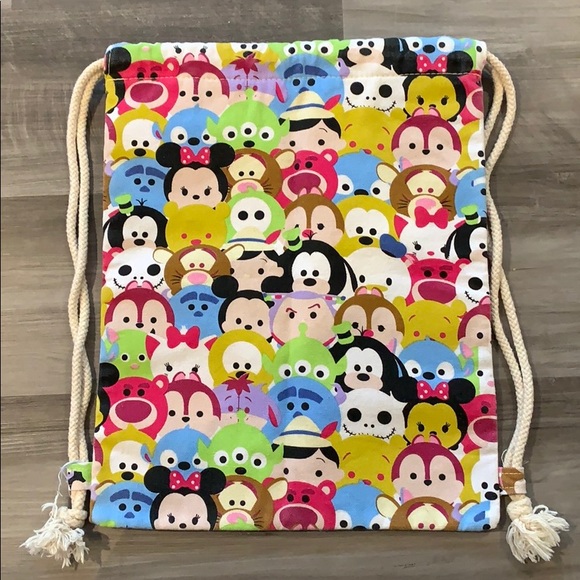 Disney Tsum Tsum cinch back pack - Picture 2 of 3